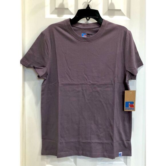 RUSSELL ATHLETIC - NWT-L Sz S Bundle of 4 Women's Short-Sleeve Tees/Muted Colors - Picture 5 of 14